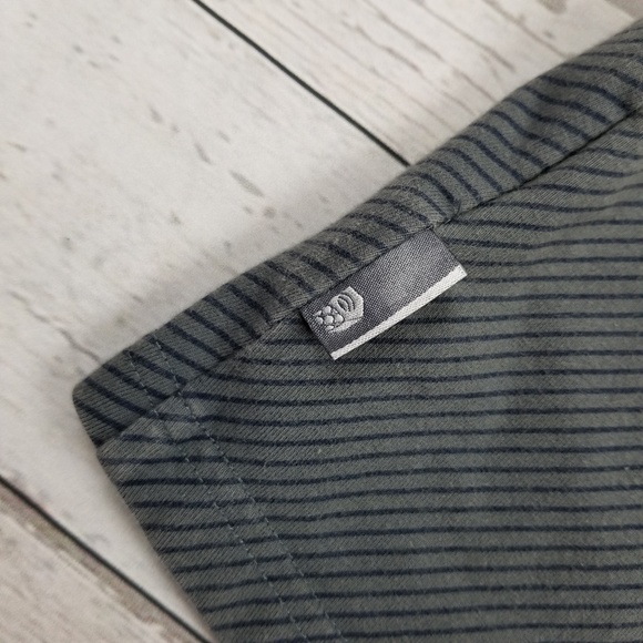 Mountain Hardwear A-line Striped Grey Womens Skirt - Picture 5 of 5